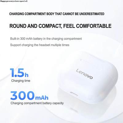 推荐NEW Original Lenovo LP40 TWS Wireless Earphone Bluetooth