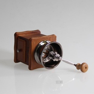 Classical Wooden Manual Coffee Grinder Coffee Bean Spice Mil