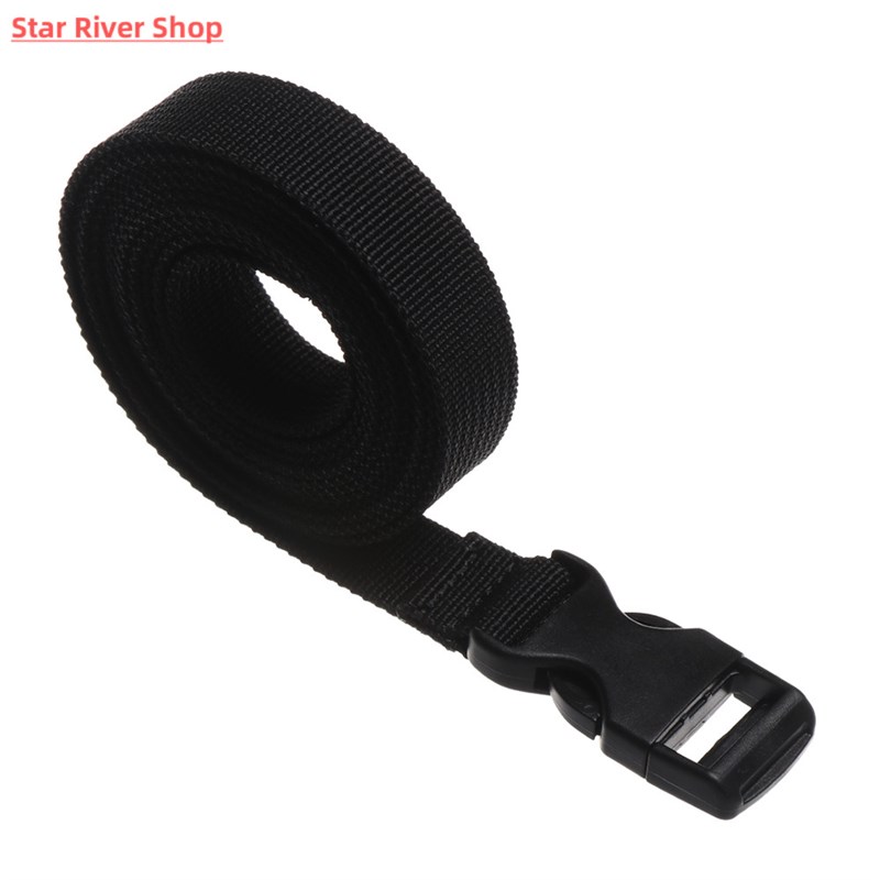 新品Black Durable Nylon 0.5~3M Travel Tied Cargo Tie Down Lu 办公设备/耗材/相关服务 行李绳 原图主图