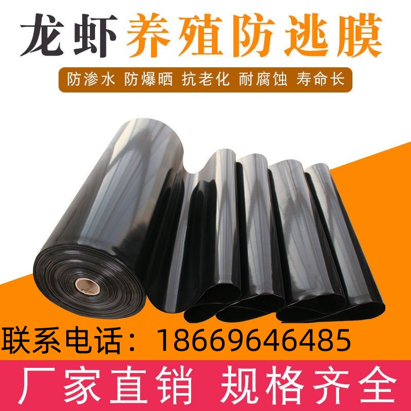 鱼塘膜防逃膜加厚龙虾甲鱼螃蟹大农用薄膜