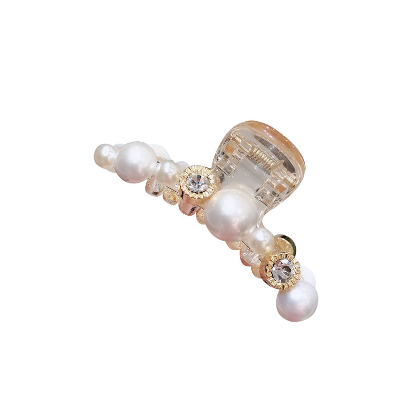 网红珍珠抓夹甜美百搭小仙女水钻刘海发夹头饰竖夹侧边卡发饰,饰品/流行首饰/时尚饰品新,发饰,淘宝优惠券,粉丝福利购,淘宝优惠卷