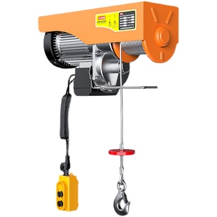Pa800快速微型电动葫芦家用220V小型吊机1吨建筑卷扬提升起重机