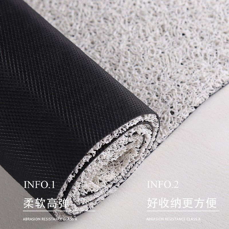 PVC蛇年红色半圆丝圈入户门地垫耐脏免洗刮泥除尘脚垫大门口门垫,居家布艺,入户地垫,淘宝优惠券,粉丝福利购,淘宝优惠卷