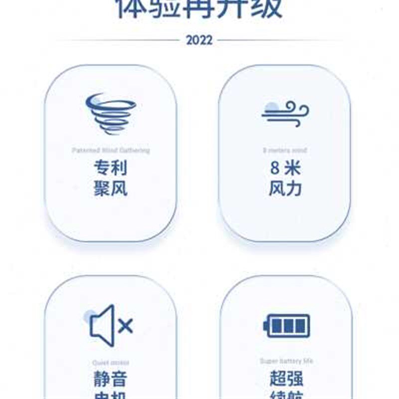 酷盟桌面风扇便携式随身小型电风扇家用静音办公室桌上学生宿舍迷