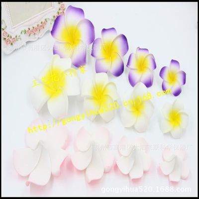 极速7CM Plumeria Flower Seaside Beach Vacation Flower Plumer