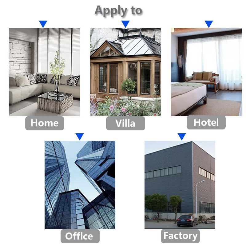 One Way Mirror Window Film 60cm/50cm/40cm Anti UV Privacy S