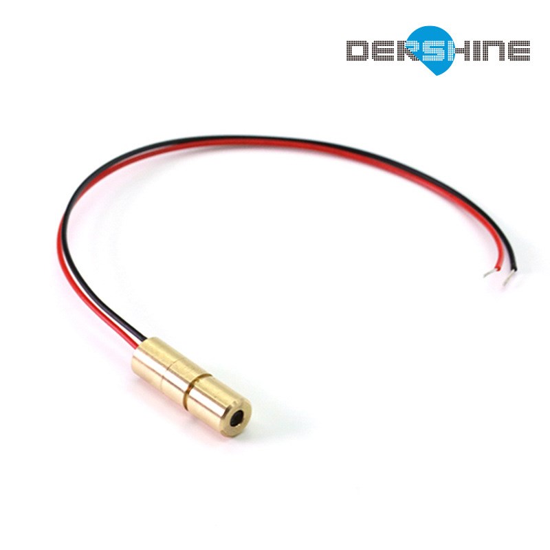 DS061c8红光点状激光器 半导体激光器激光头 可调焦距红光激光模