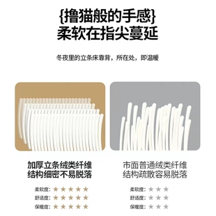 靠枕家用防撞四季 床头靠垫软包大靠背榻榻q米床头垫子2023新款 通