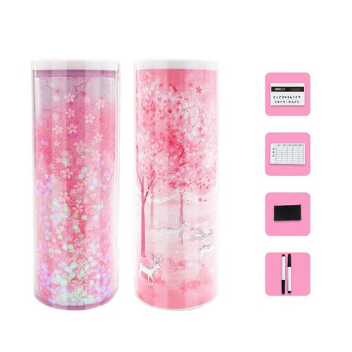 Quicksand Stationery Box School Pencil Cases With Mirror Ca