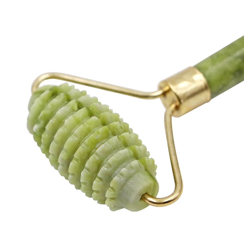 Face Massage Roller Jade Stone Slimming Facial Lift Hands Bo