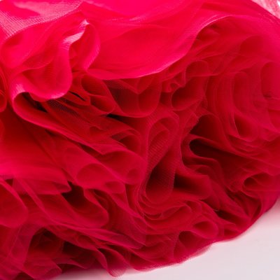 6Layers 65cm Fashion Tulle Skirt Pleated Tutu SkTirts Women