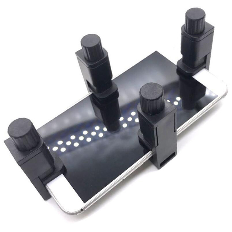 1/4pcs Universal Fixture Clamp Holder Adjustable Mobile Phon