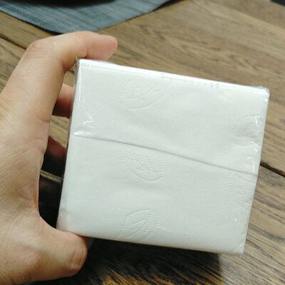 抽纸4层餐巾纸正方形小白包酒店饭店快餐商用U抽取式纸巾包邮