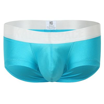 推荐Underwear Men Sexy Man Silk bright shine Mini Boxers Gay