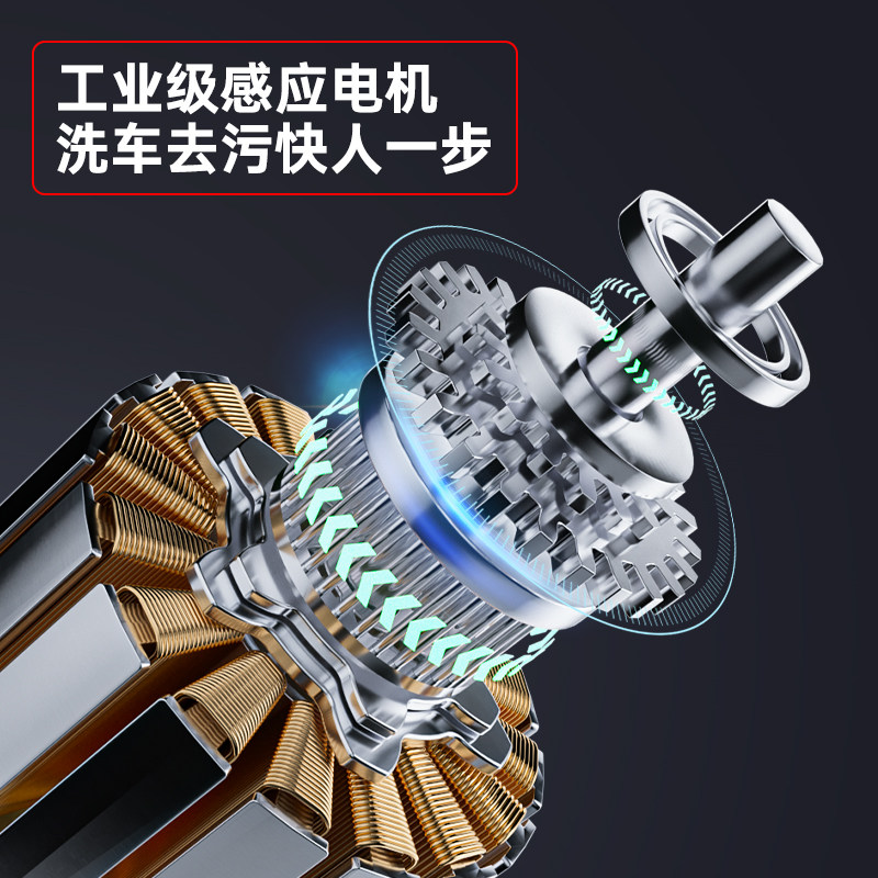 现货洗车机c神器家用220V高压水泵大功率刷车水枪强力洗地抢汽车