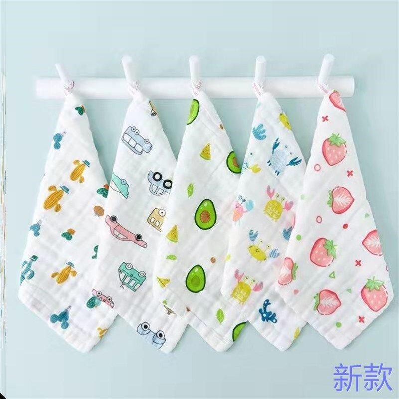 婴儿毛巾六层a类纱布毛新生儿巾童巾儿童洗脸面巾口水巾新款,婴童用品,口水巾,淘宝优惠券,粉丝福利购,淘宝优惠卷