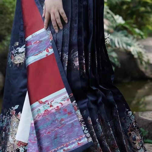 明制妆花马面裙[水木秦淮]织金对襟上衣成人女小个子日常通勤汉服