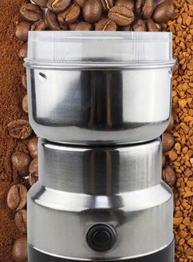150W Stainless Steel Electric Coffee Grinder Small Coffee Be
