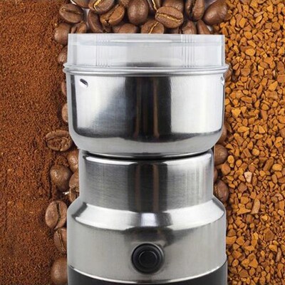 150W Stainless Steel Electric Coffee Grinder Small Coffee Be
