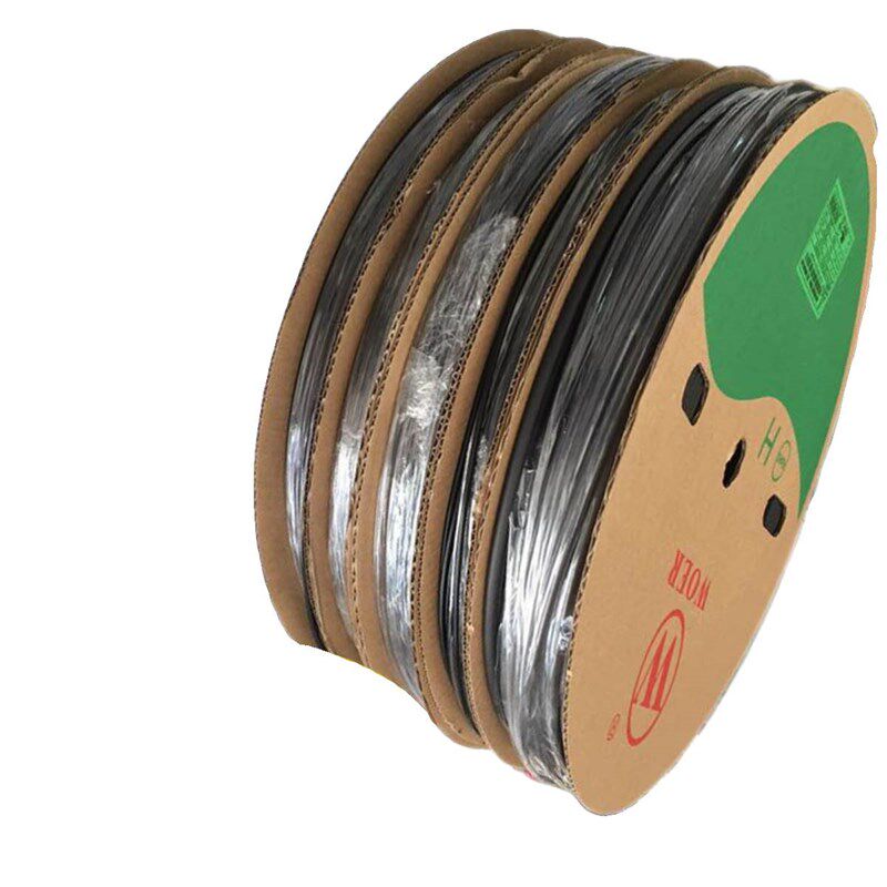 沃尔黑色热缩管绝缘套管母排y绝缘套环保无卤母排绝缘套管可裁切