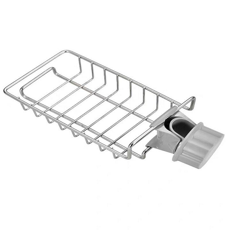 304不锈钢厨房水槽挂篮 洗碗布置物架水池收纳用品洗菜盆沥水挂架