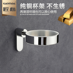 卫生间挂墙式陶瓷马桶刷套装家用北欧创意酒店壁挂式厕所刷玻璃杯