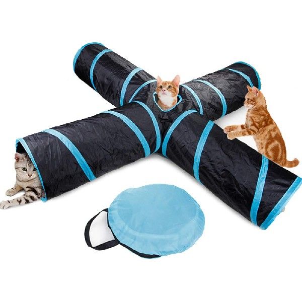 Pet Supplies Cat ToysaFivxe-wayTC t Tunnel Puzzle Cat oy