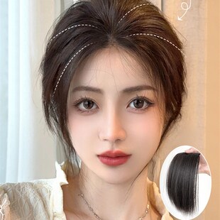 假发片蓬松头顶增发量高颅顶垫发片 后脑勺垫发根无痕两侧短发片