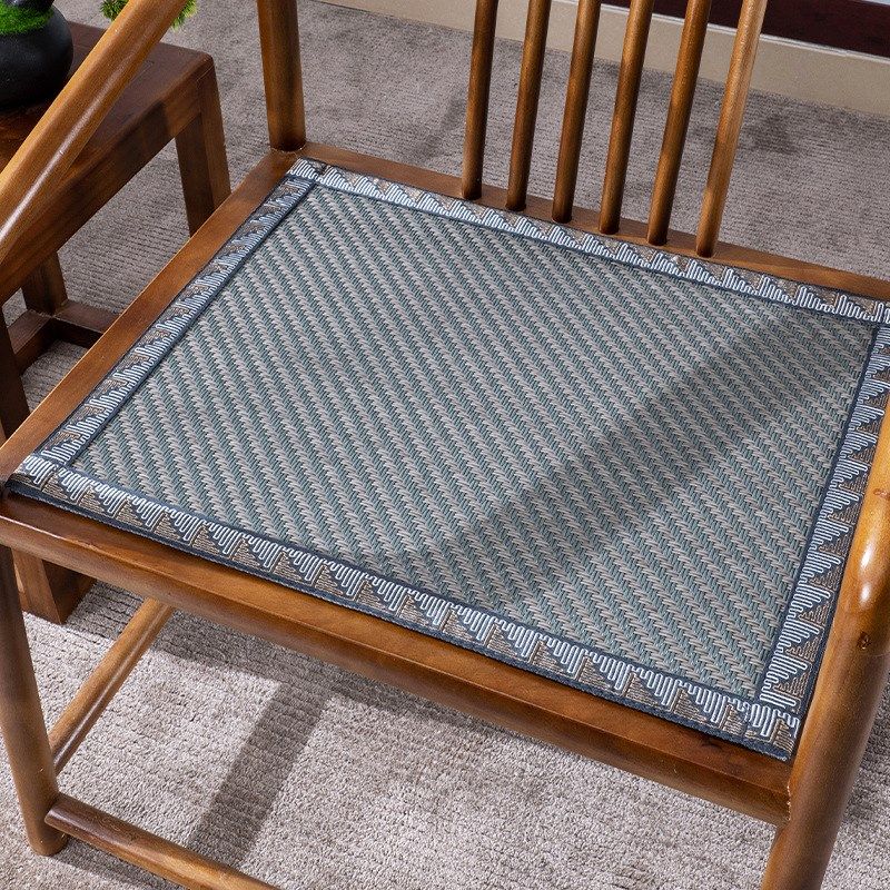 夏季坐垫凉垫茶椅垫实木餐椅夏天垫子藤席新中式椅子垫防滑座椅古,居家布艺,椅垫,淘宝优惠券,粉丝福利购,淘宝优惠卷