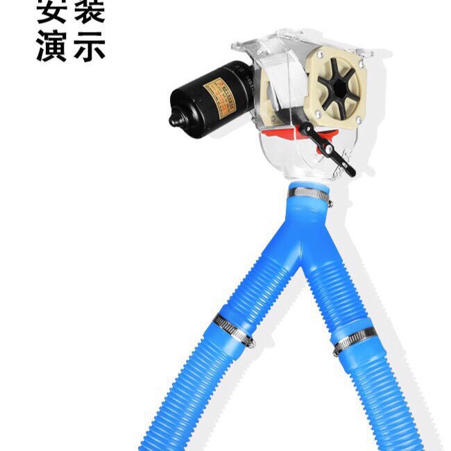 三通肥管45口径施肥管施肥盒施肥箱免耕机旋耕机播种机农机配件