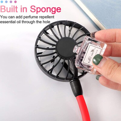 Rechargeable Fan Air-Cooler-Conditioner Ventilador Neck-Fan