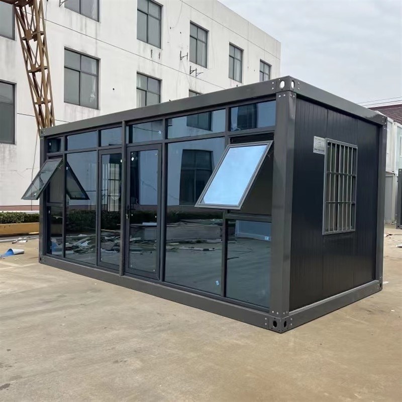 集装箱移动房住人彩钢集成温室屋办公G室简易组装可拆卸活动板房