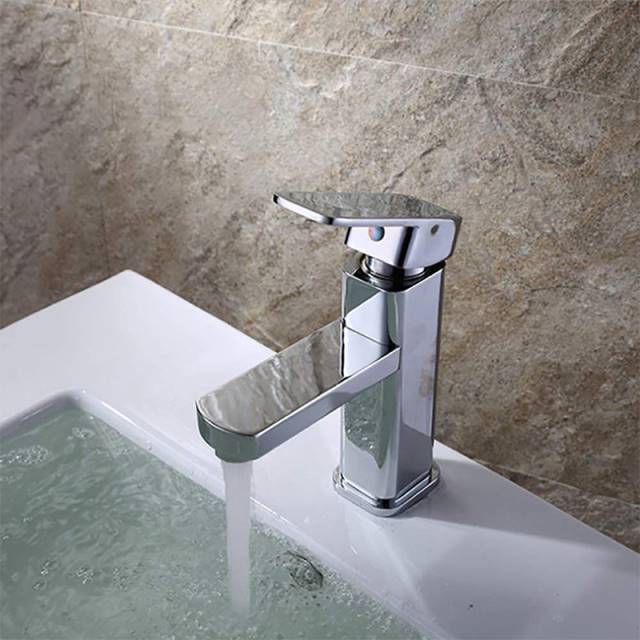 直销Basin Sink Fkaucet Commercial Modern Bathroom Faucets Si