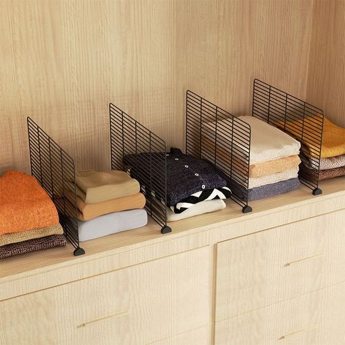 超市分隔板竖版网格网柜子隔板竖立衣柜分隔隔板学生宿舍书桌挡板