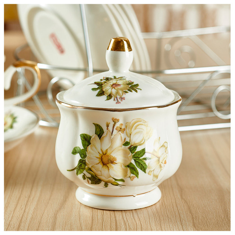 欧式咖啡杯陶瓷水杯具简约咖啡套具英式下午茶茶具茶壶套装