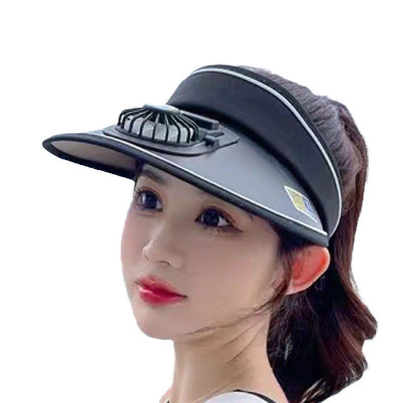 夏季风扇帽男女防晒遮阳帽休v闲百搭户外太阳帽USB充电成人空顶帽,服饰配件/皮带/帽子/围巾,帽子,淘宝优惠券,粉丝福利购,淘宝优惠卷