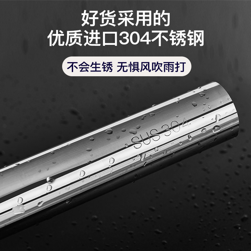 晾衣架落地折叠室内阳台不锈钢晾衣杆室外家用凉挂衣架晒被子神器