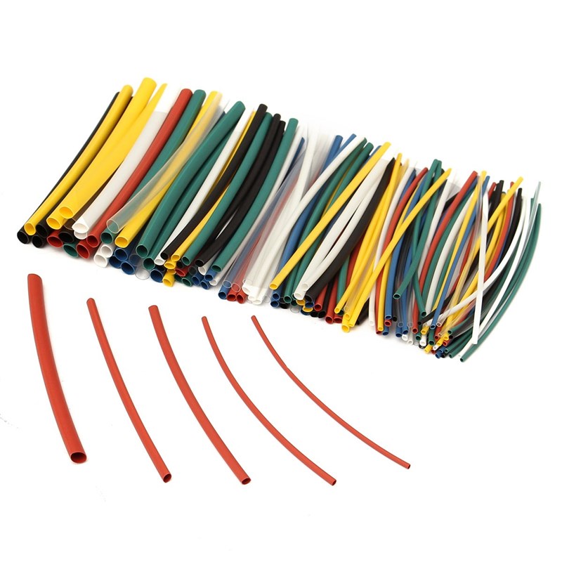 Heat-Shrink-Tube-Tubing Wrap-Sleeve Electric-Unit-Part Assor