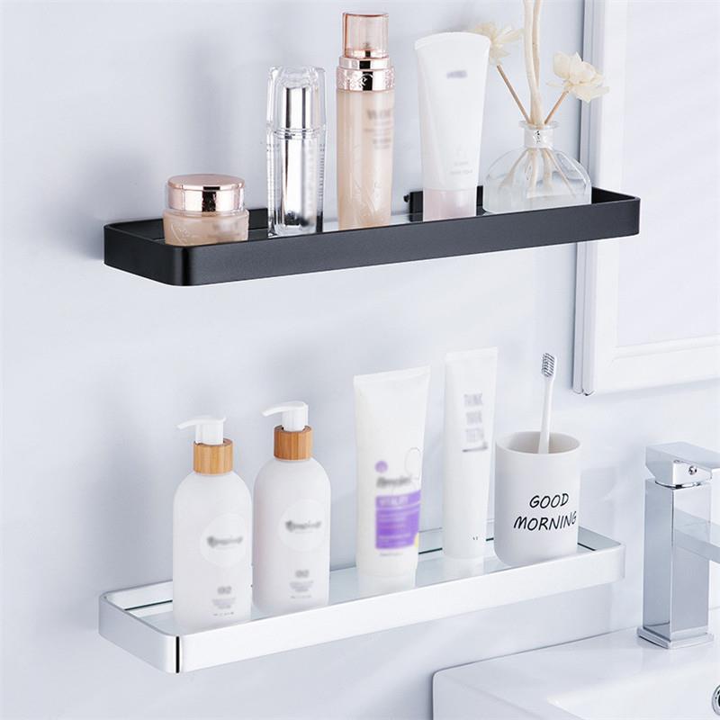 推荐Shower Shelf Shampoo Holder Space Aluminum Bathroom Rack