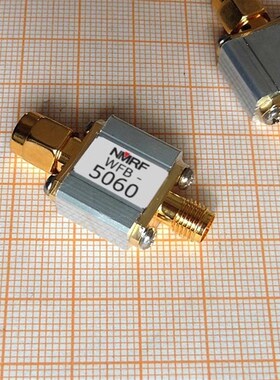 5.8G(5000-6m000MHz)UWB无线系统专用 宽带带通滤波器。SMA接口