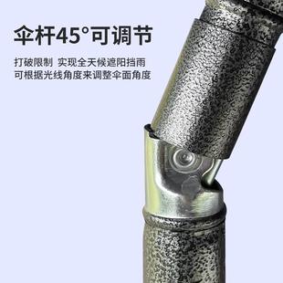 遮阳伞太阳伞户外摆摊大型圆形沙滩斜坡伞室外地摊伞做生意庭北秦