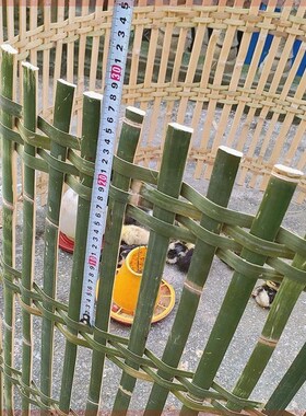 家用可移动围栏围鸡鸭子竹围栏小鸡竹围栏花园围栏栅竹围栏养鸡鹅