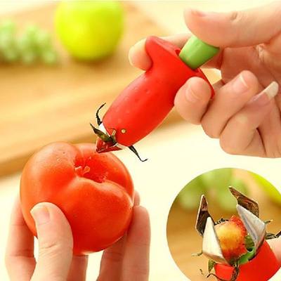 速发Strawberry Remover Hullers Metal Plastic Fruit Leaf Toma