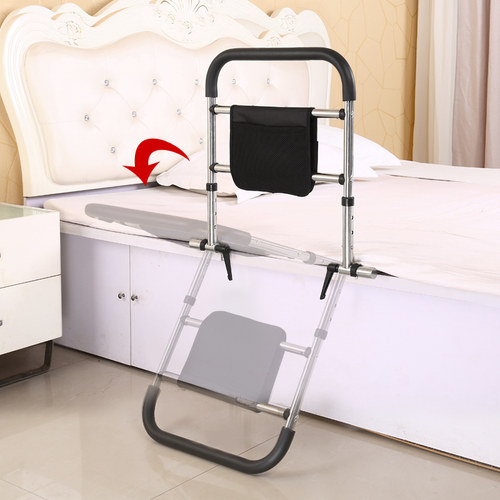 牀边扶手老人安全起身助力架孕妇身心障碍人士牀上防摔护栏免打孔