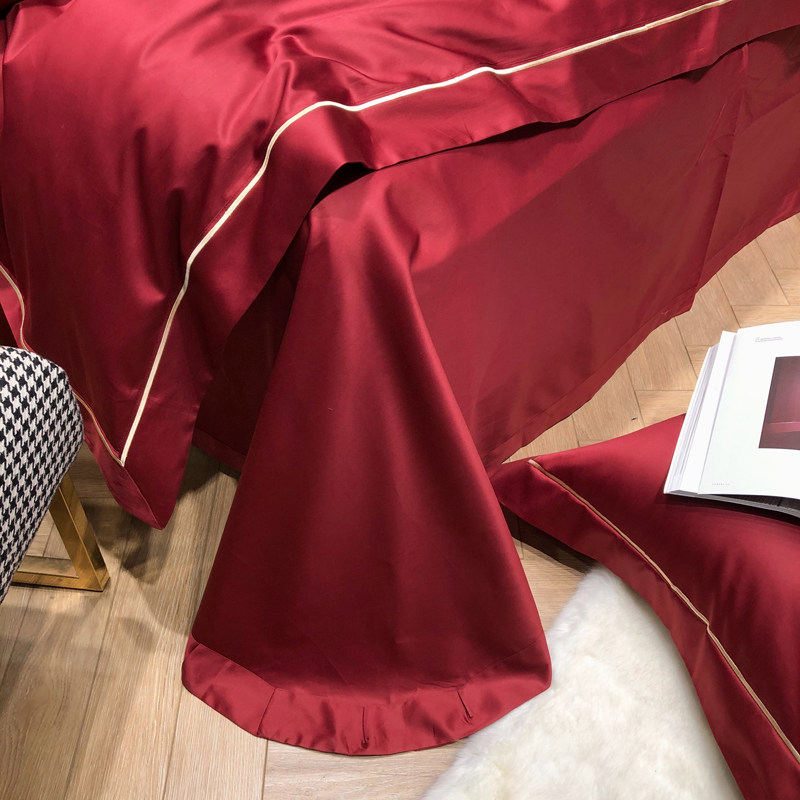 喜庆婚房四件套床单被套结婚婚庆全棉红色婚礼床上用品,床上用品,婚庆床品套件,淘宝优惠券,粉丝福利购,淘宝优惠卷