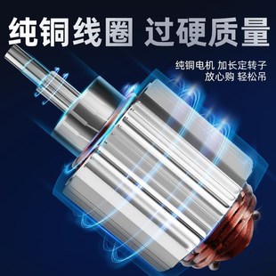 0.5吨绞盘220V升降起重机铝膜卷扬机 微型家用电动葫芦小型吊机1