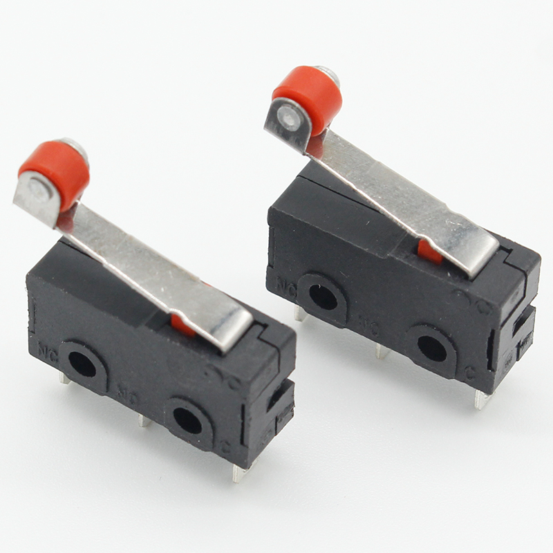 速发10 Pcs Micro Limit Switch Roller Lever Arm SPDT Snap Ac