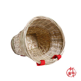 手工竹编儿童玩具小背篓 儿童舞蹈道具背篓 幼儿园游戏采摘背篓