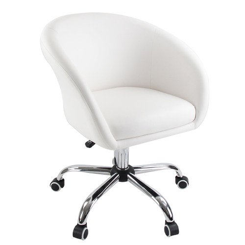 简约时尚单人休闲沙发椅子升降椅办公转椅靠背电脑椅洽谈椅美甲椅