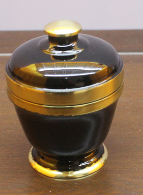 戒定真香a 香炉 (铜香炉+2个粉盅+花边香盘+戒定真香)